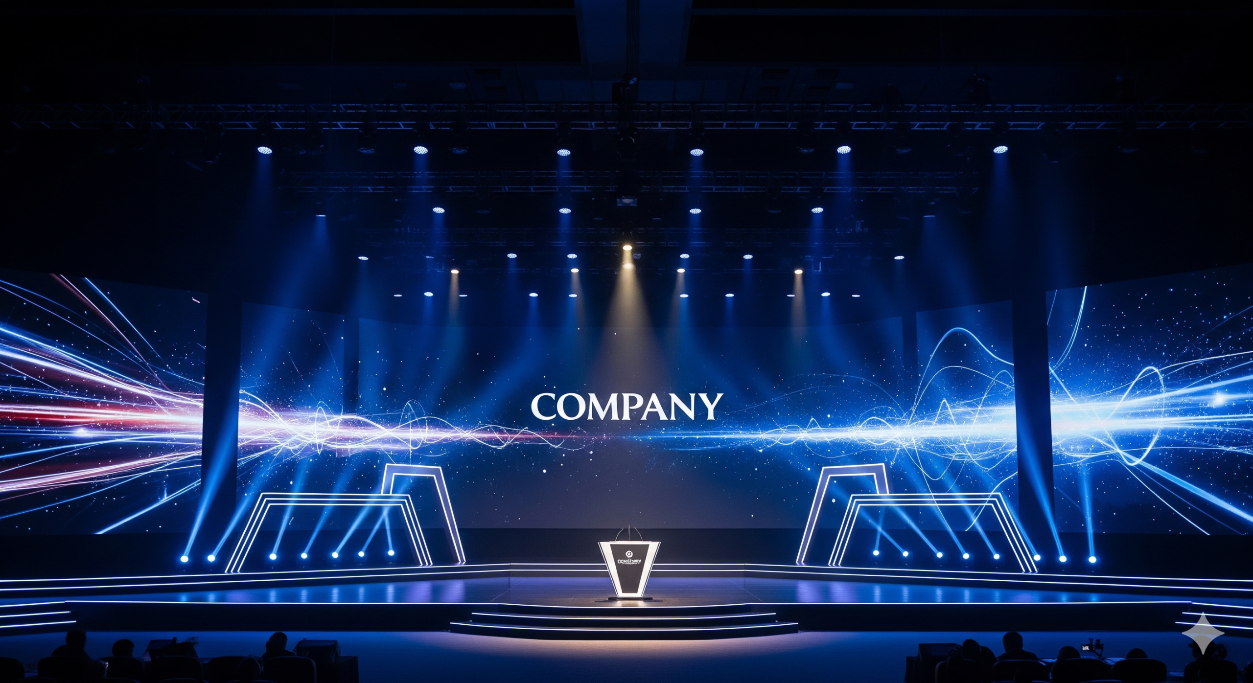 Aluguel de painel de LED para lançamento de produto em evento corporativo em São Paulo.